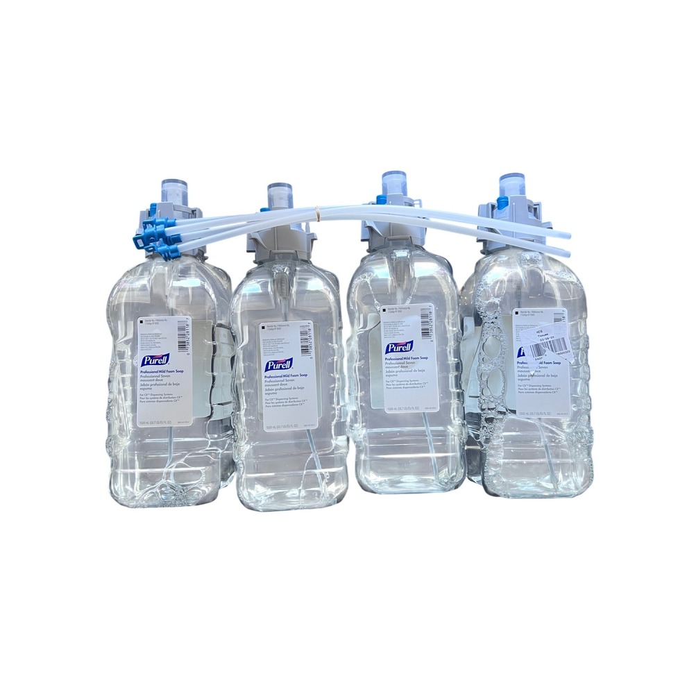 Purell Professional Mild Foam Soap 1500mL‎ Refill CX Dispensing System 4 Pack